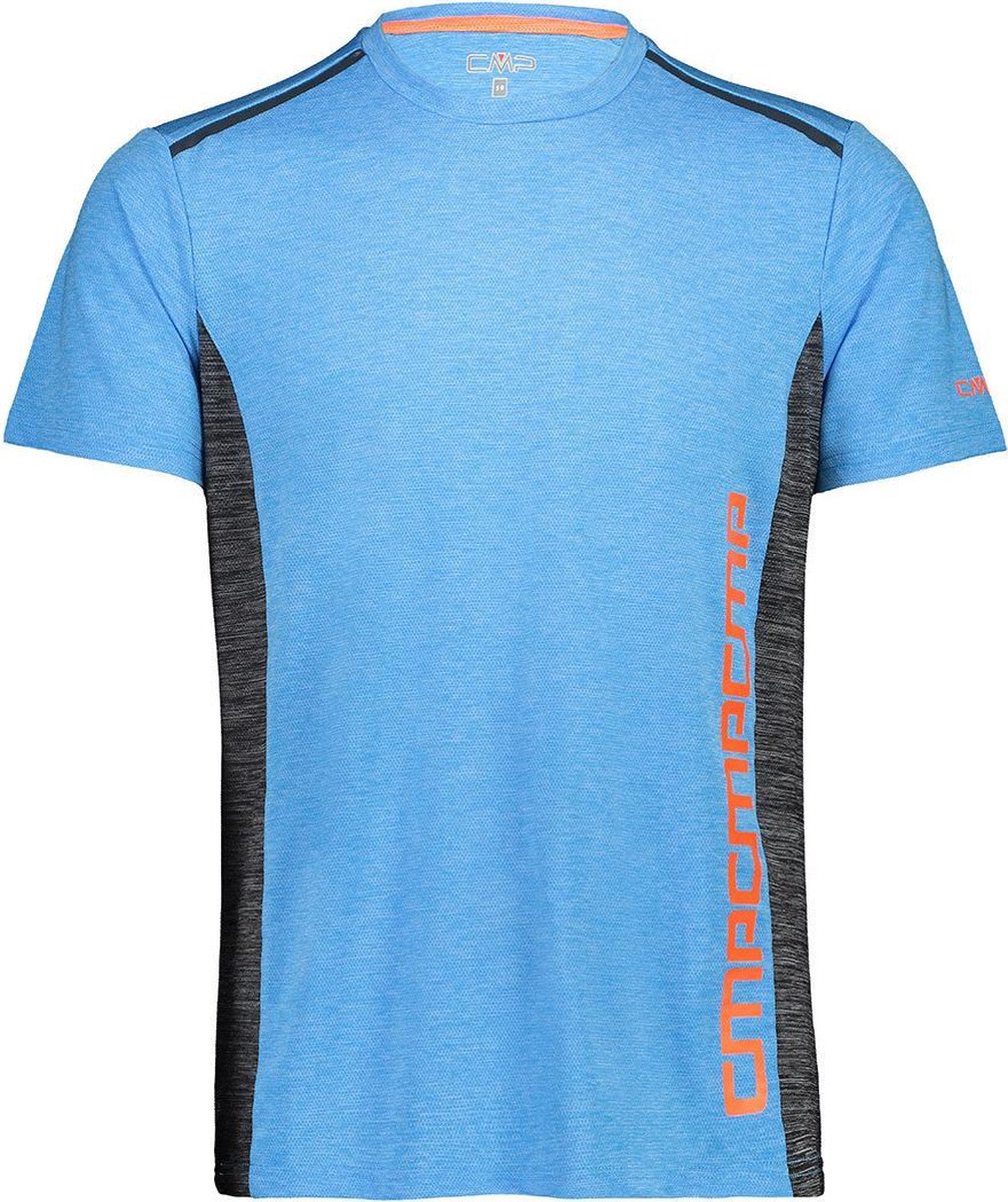 Cmp T-shirt Heren Polyester/nylon Blauw Maat L