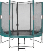 Etan Hi-Flyer Trampoline met net - Ø 305 cm / 10 ft - incl. Veiligheidsnet - Uv-bestendig Randkussen - Groen - Rond
