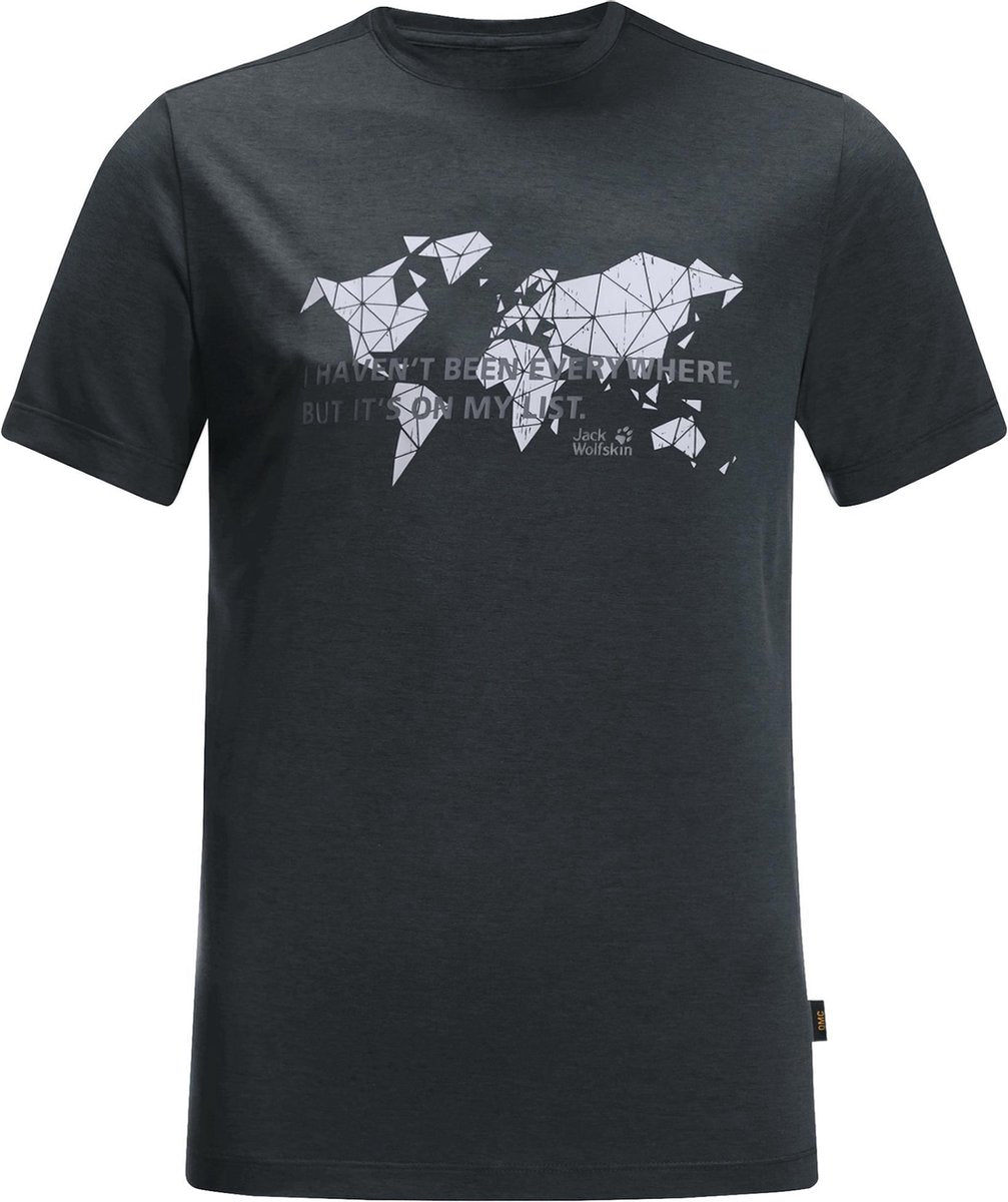 Jack Wolfskin JWP WORLD T M - phantom - Mannen - Maat M