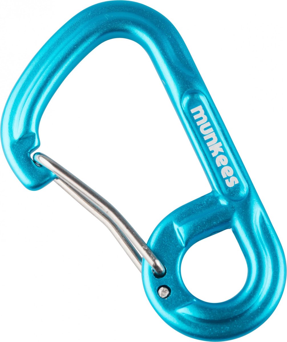 Munkees Karabijnhaak 6-shape 6 X 60 Mm Blauw