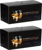 4x Whisky glazen transparant 360 ml  - Whisky glas 4 stuks