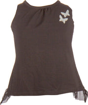 Papillon Ballettop Zwart Zonder Mouw Meisjes Maat 104
