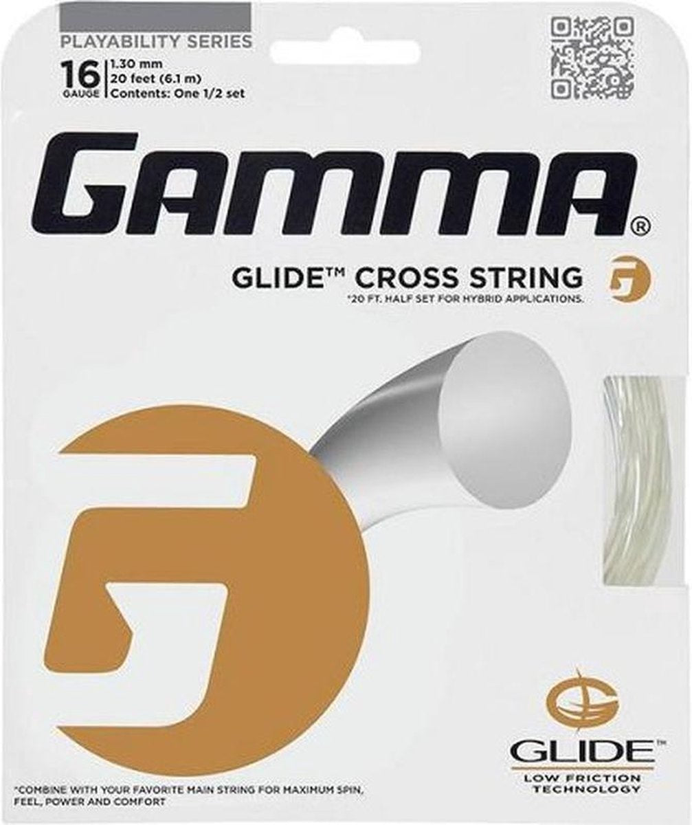 Gamma Tennisstring Glide Cross String 6