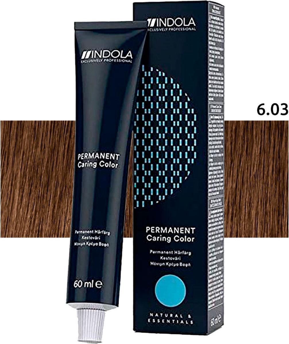 Indola Haarverf Profession Color Permanent Caring Color 6.03