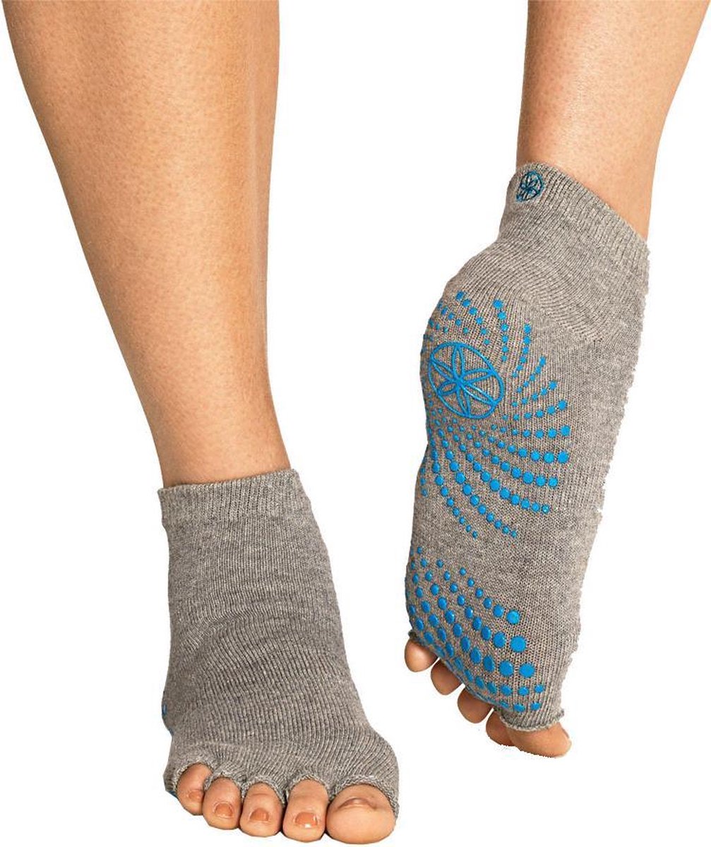 Toeless Grippy Sock Unisex - Grijs - Maat 36-40