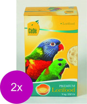 Cede Lori Voeding - 2 St à 1 kg - Papegaaienvoer