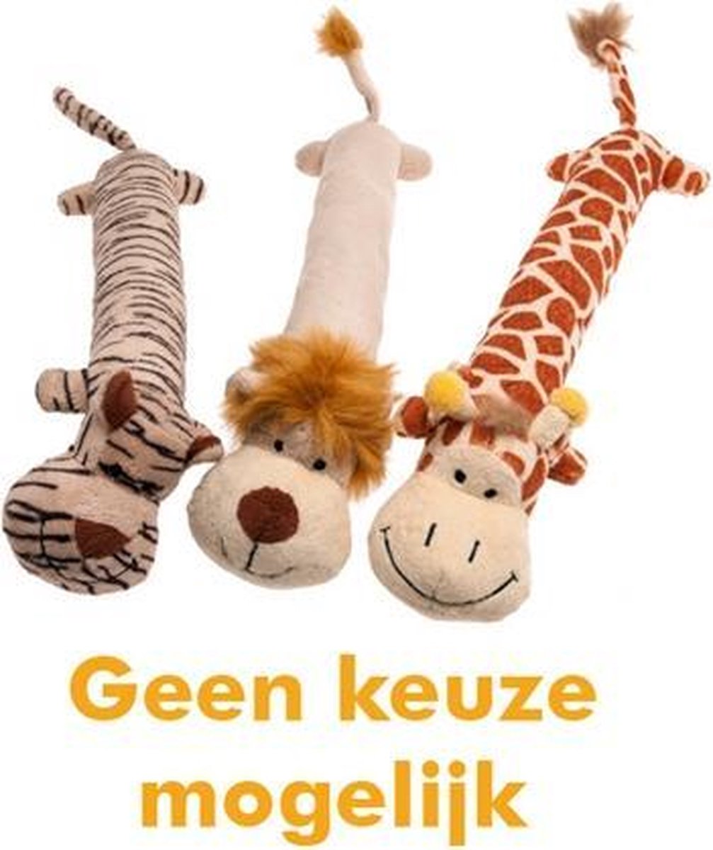 Dog toy plush wild safari 39cm