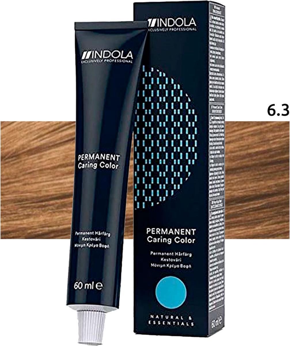Indola Haarverf Profession Color Permanent Caring Color 6.3