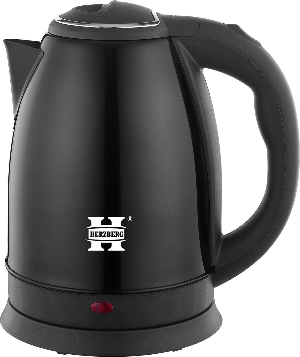 Waterkoker RVS - 2200W - 1.8Liter - Zwart