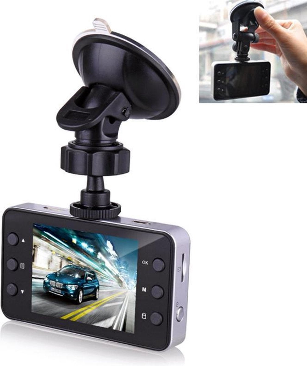 K6000 2.3 inch 120 graden groothoek Full HD 1080P video-autod vr