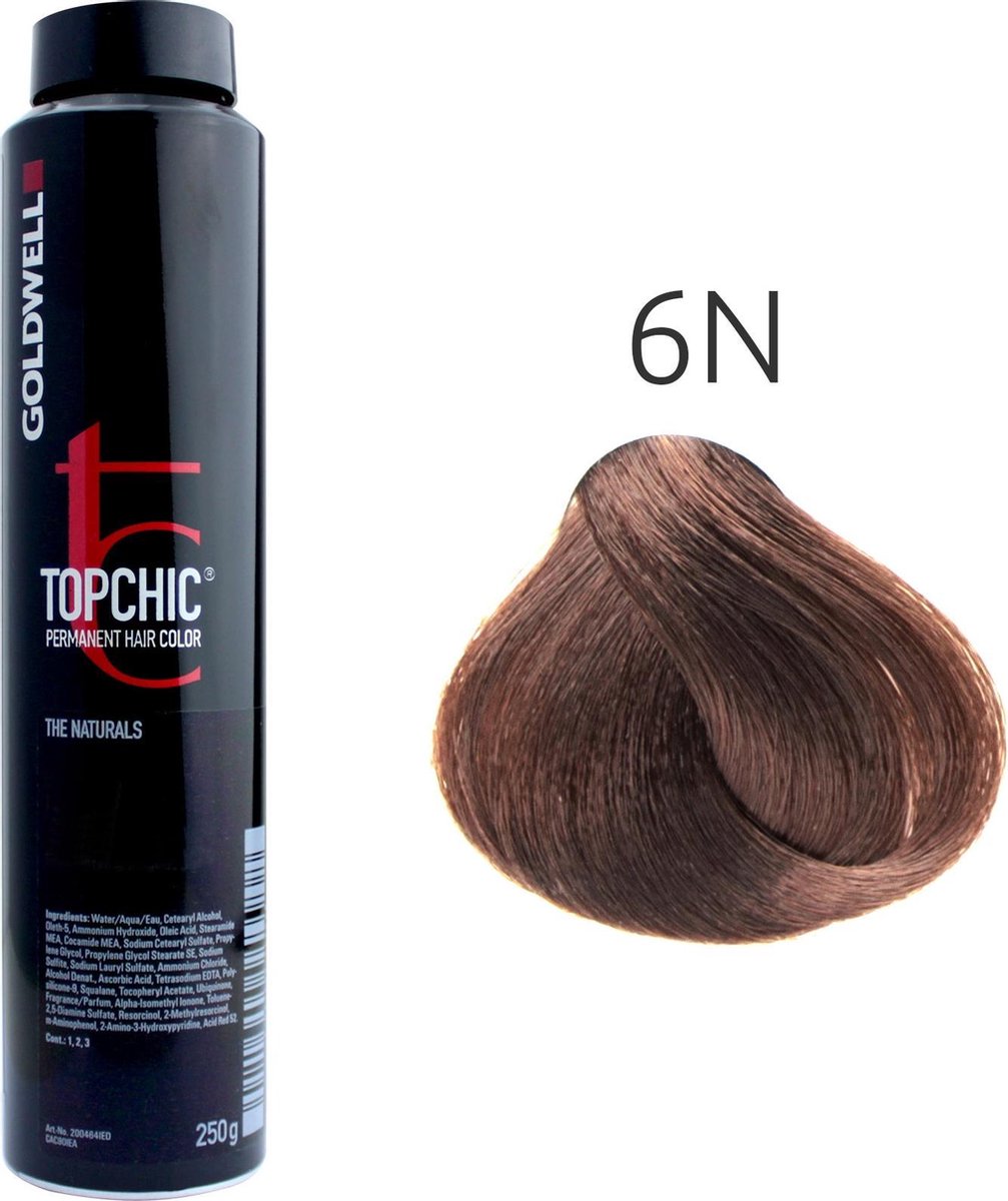 Goldwell - Topchic Depot Bus - 6-N Donkerblond - 250 ml