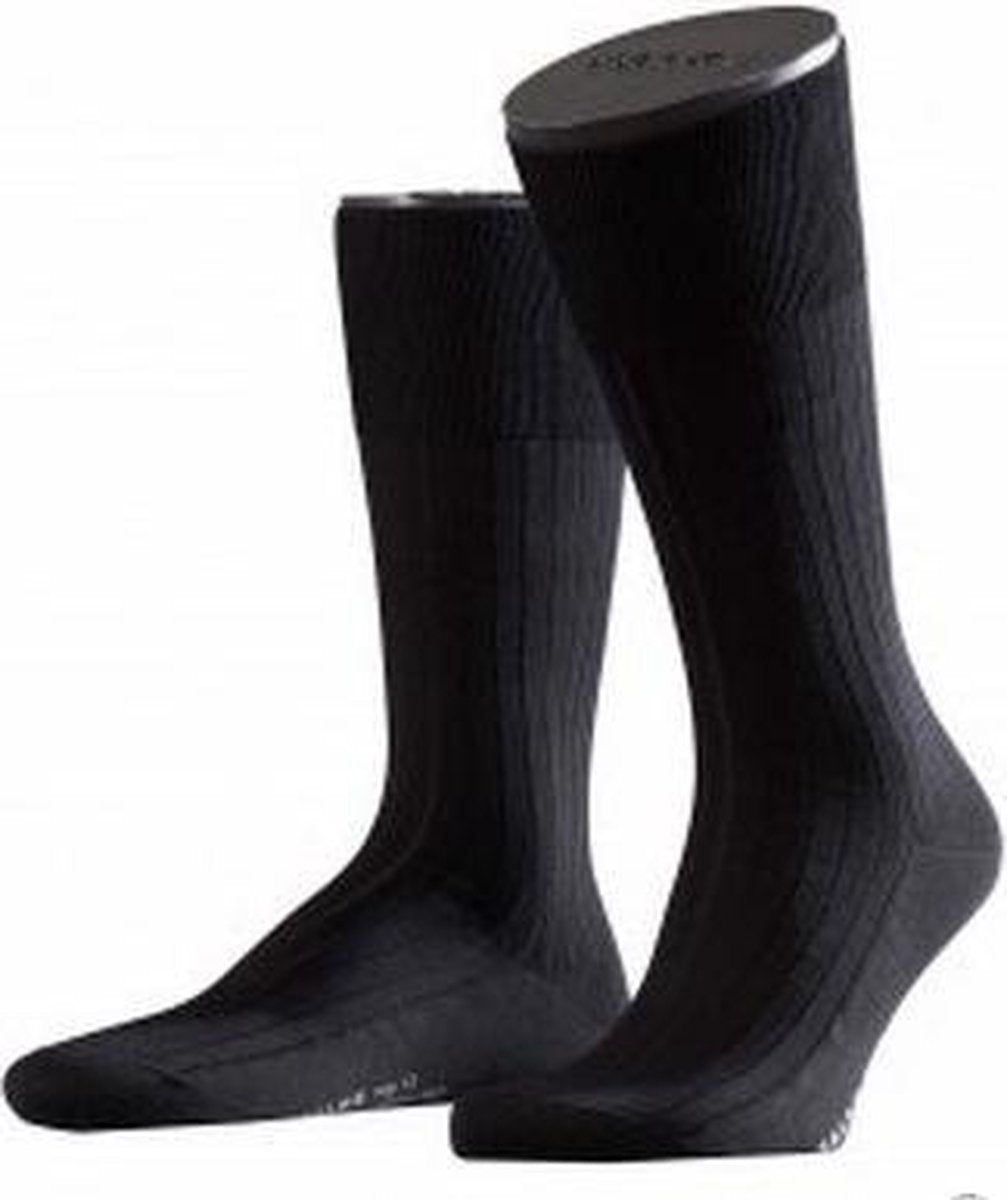 FALKE No.13 Luxury Herensok 14669 - Zwart 3000 black Heren - 43-44
