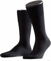 FALKE No.13 Luxury Herensok 14669 - Zwart 3000 black Heren - 43-44