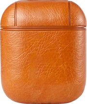Apple AirPod case - Lederlook - Lichtbruin