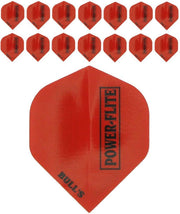 Powerflights Dartflights - Rood- (5 Sets)