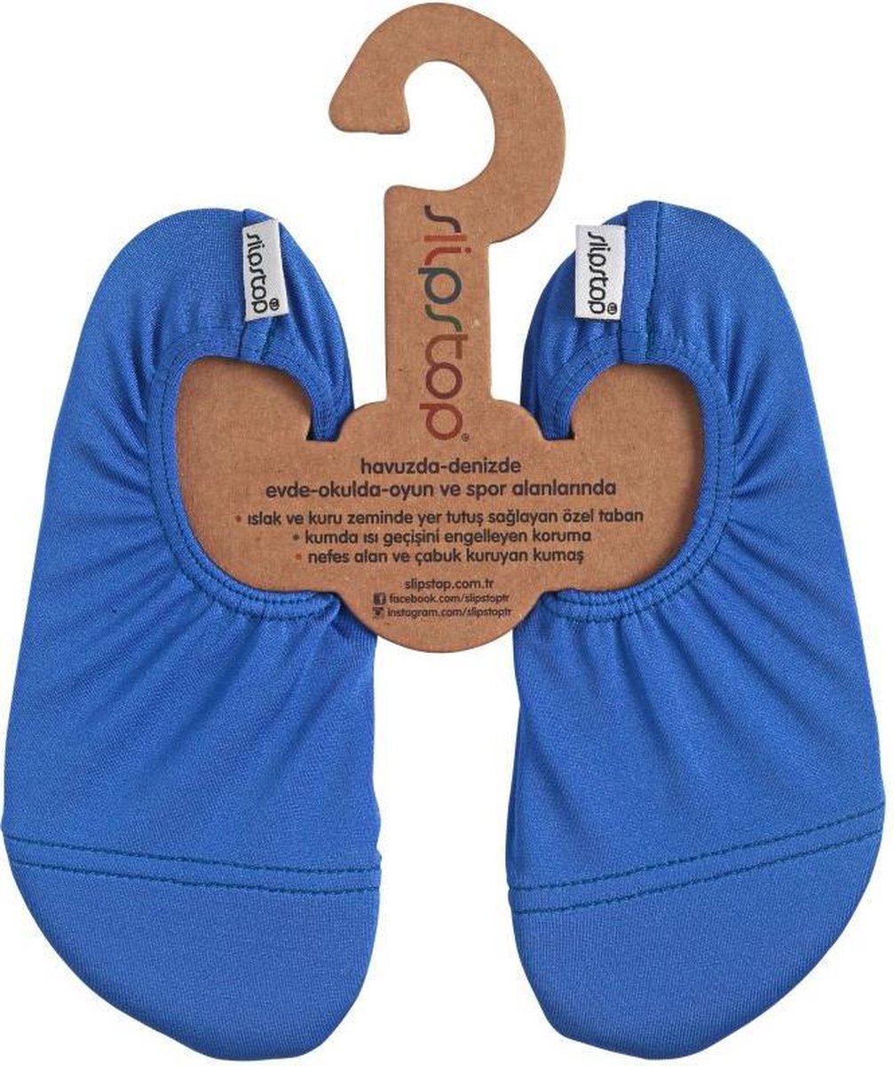 Slipstop zwemschoenen blauw Sax L 30/32