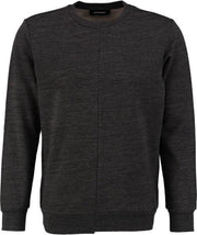 Diesel zachte donkergrijze sweater - valt ruim - Maat M