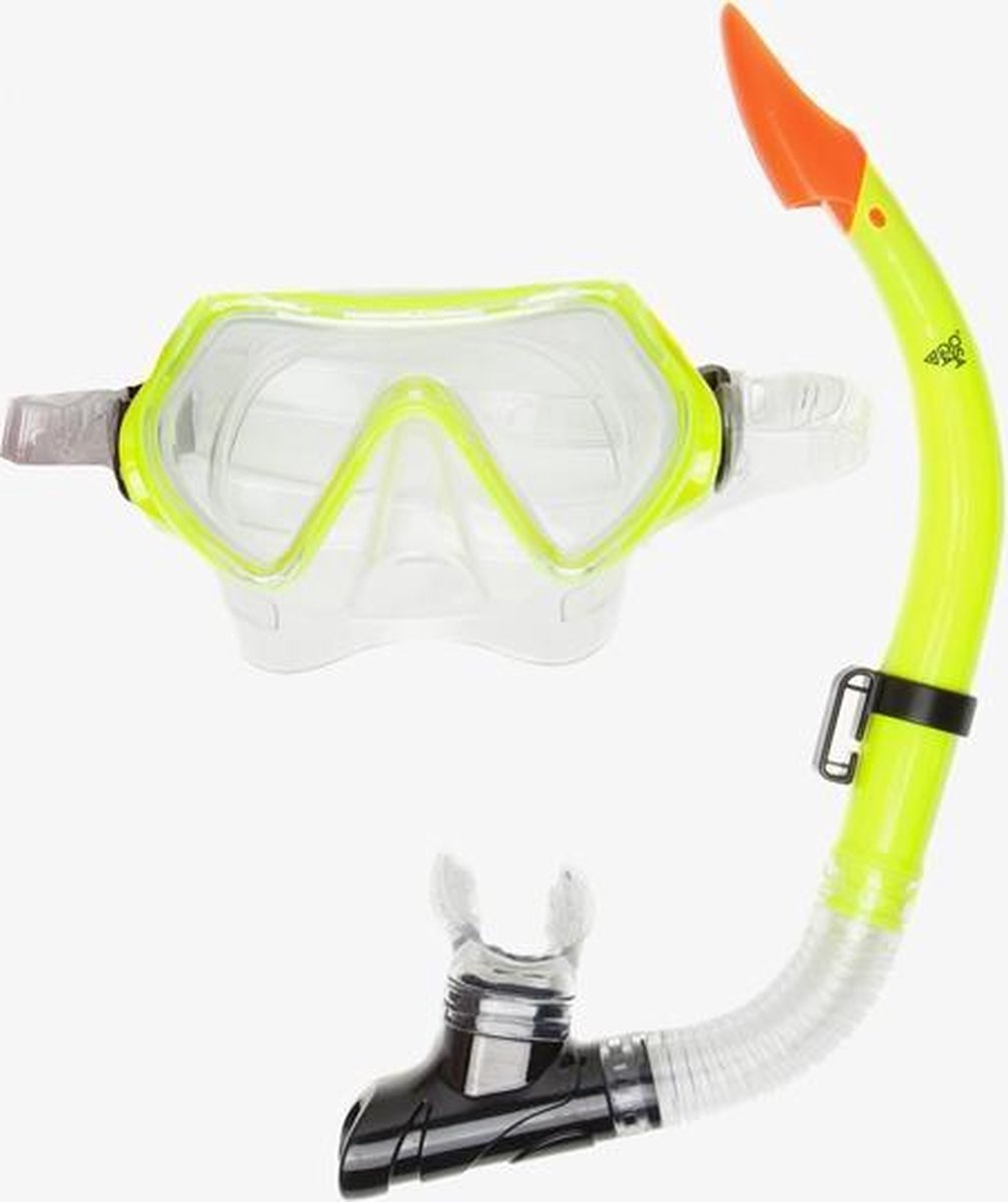 Osaga snorkelset junior - Geel - Maat ONE SIZE