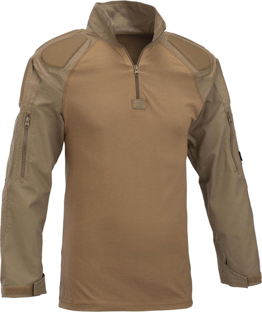 Defcon 5 T-shirt Combat Heren Katoen/polyester Beige Maat L