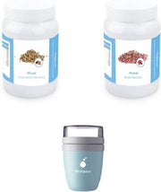 Protiplan |  Mix Muesli + Lunchbeker | Voordeelpakket | 2 x Voordeelpot Muesli 1 x Protiplan Lunchbeker | Perfect voor een koolhydraatarm ontbijt of lunch