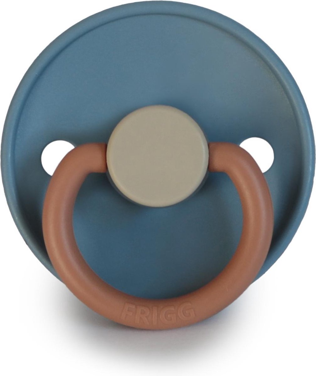 FRIGG Fopspeen Color maat 1 - 0-6 maanden - Breeze - Natuurrubber
