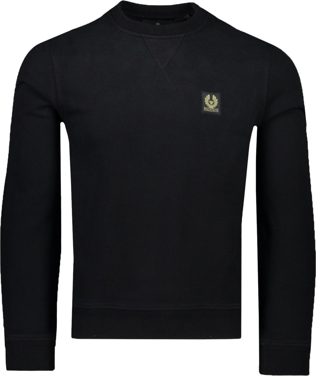 Belstaff Sweater Zwart Normaal - Maat XL - Heren - Herfst/Winter Collectie - Katoen