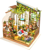 Robotime - DIY Dollhouse Kit-Miller's Garden - Houten Bouwpakket
