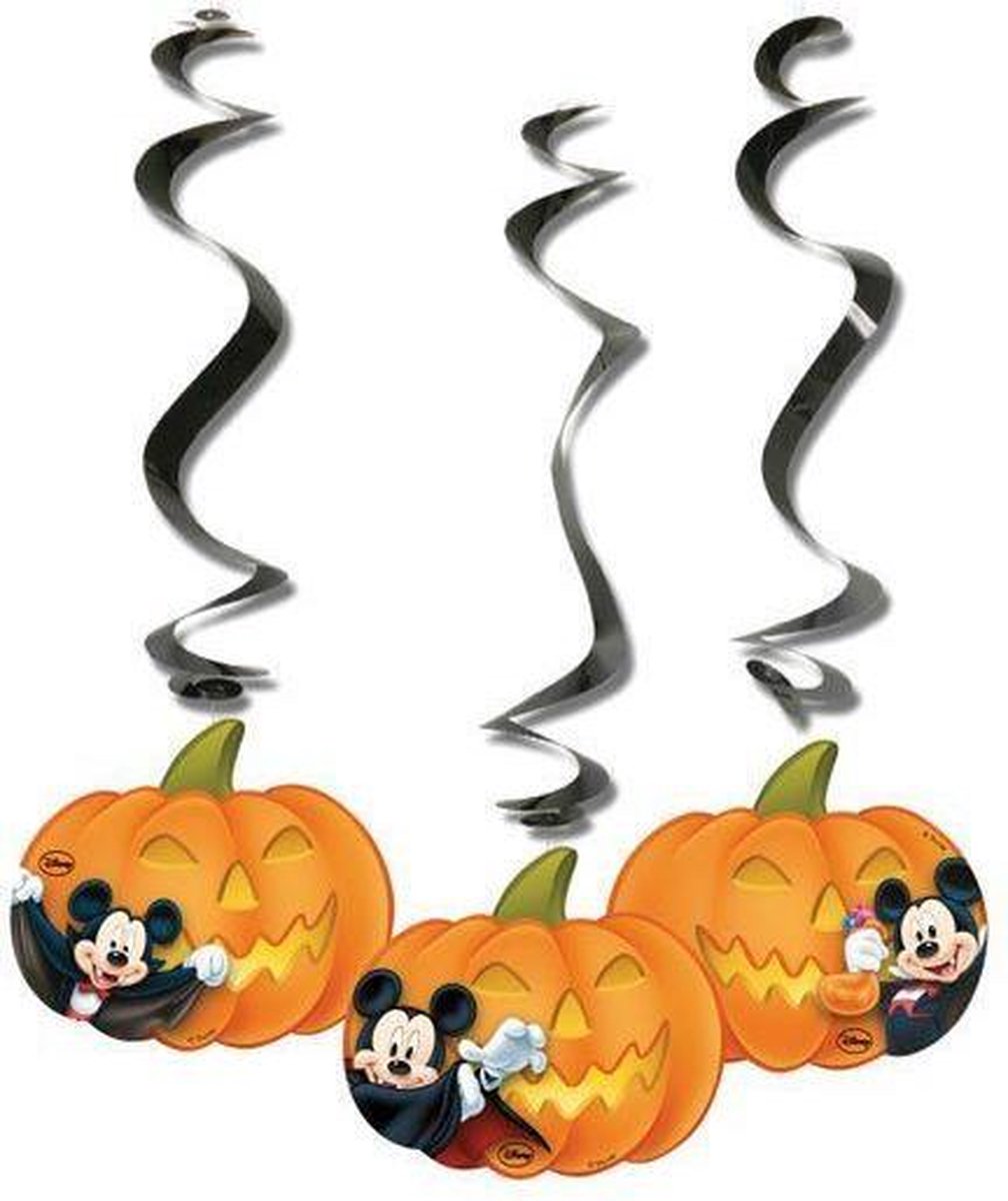 Mickey Mouse Hangdecoratie Halloween 3 stuks