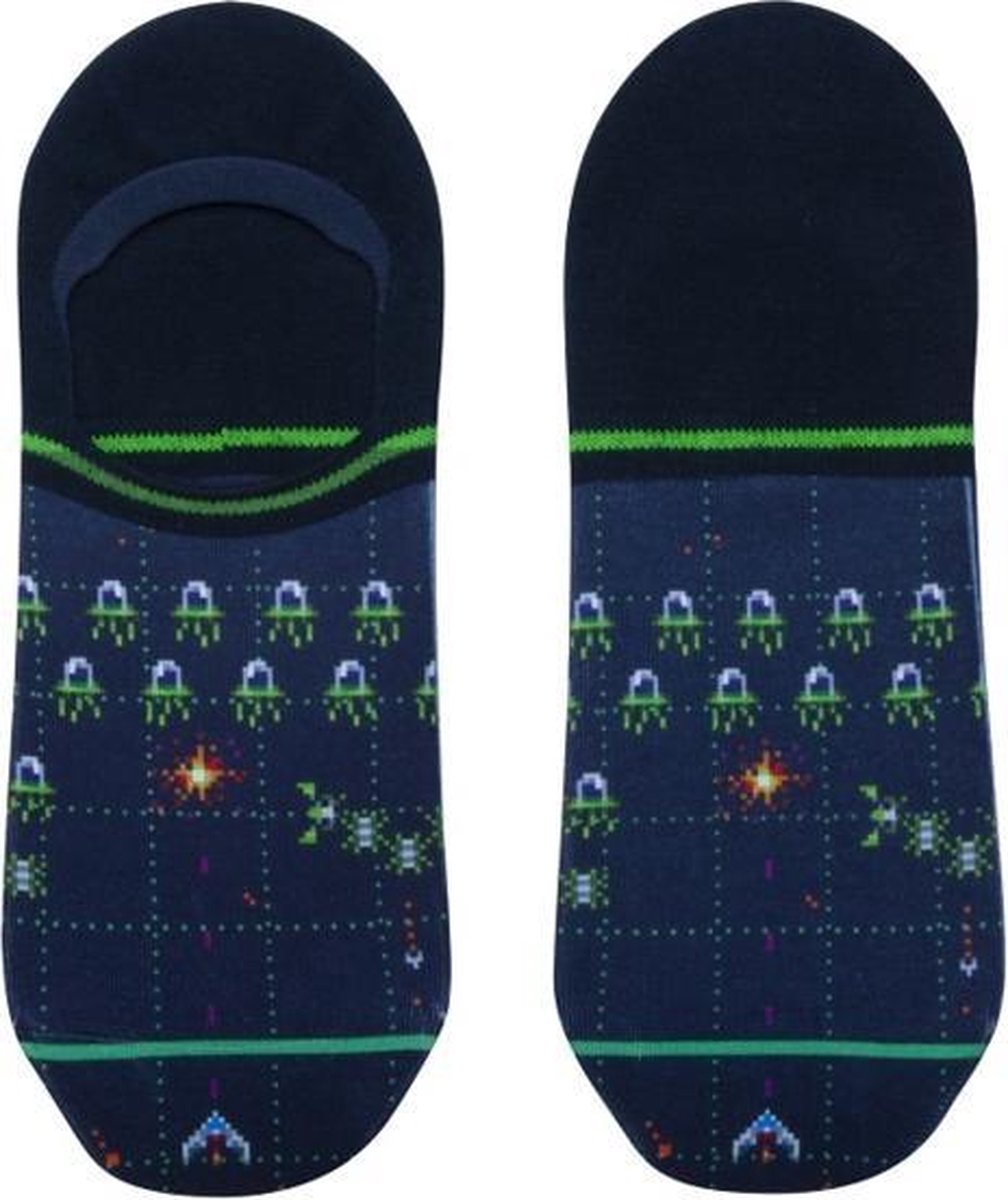 XPooos Footie Socks Pixel King invisible 62028