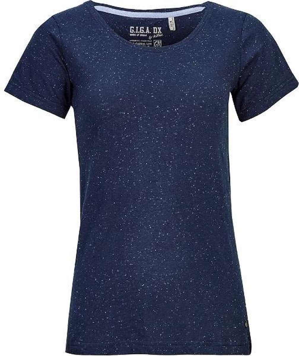 Killtec dames shirt navy melange Andrala - maat 40