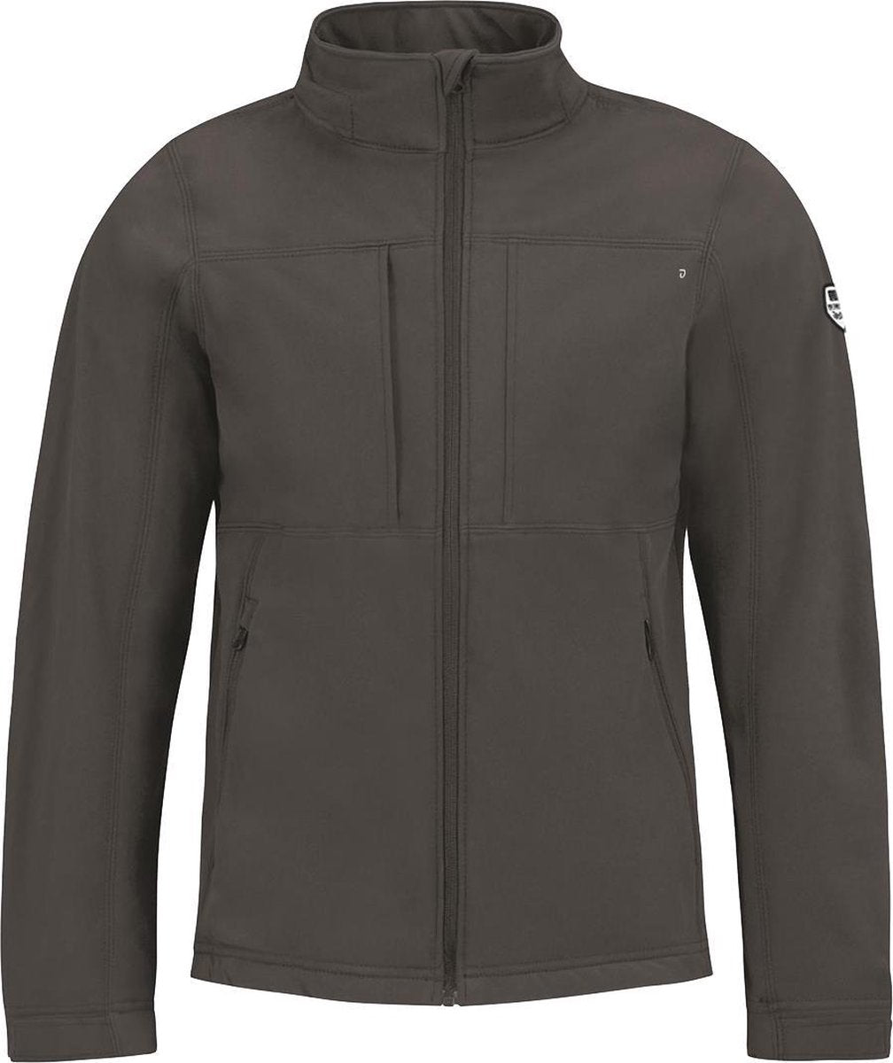 Breeze .. Jacket Soft Shell Moon Gray - Maat M - Off Side - incl. Gratis rugzak