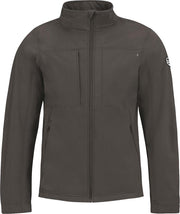 Breeze .. Jacket Soft Shell Moon Gray - Maat M - Off Side - incl. Gratis rugzak