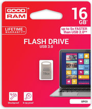 Goodram 16GB USB 3.0 USB flash drive USB Type-A 3.2 Gen 1 (3.1 Gen 1) Zilver