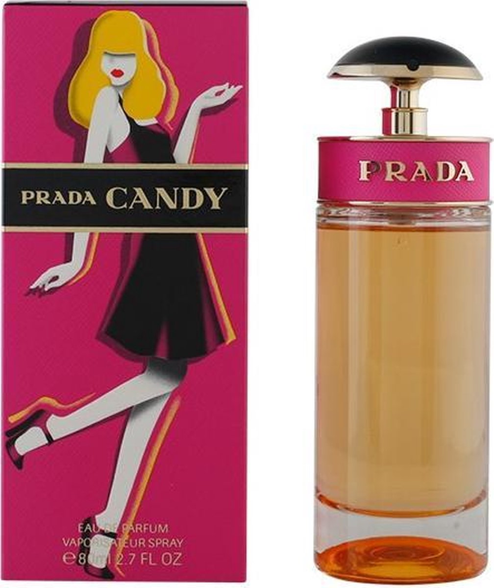 MULTI BUNDEL 2 stuks PRADA CANDY eau de parfum spray 80 ml