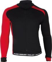 XLC Sport Shirt - Fietsshirt - Heren - Lange Mouw - Maat M - Zwart/Rood