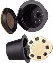 2 Hervulbare koffiecups - Nespresso koffiecups - RVS Filter