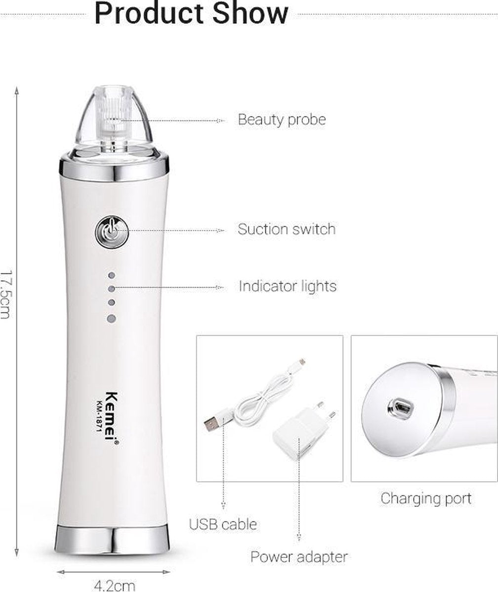 Kemei Blackhead Cleaning