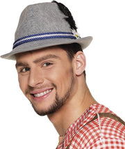 12 stuks: Hoed Oktoberfest - blauw