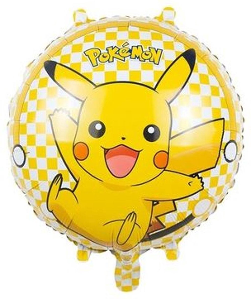 Cartoon Pikachu Pokemon ballon. Kinderballon