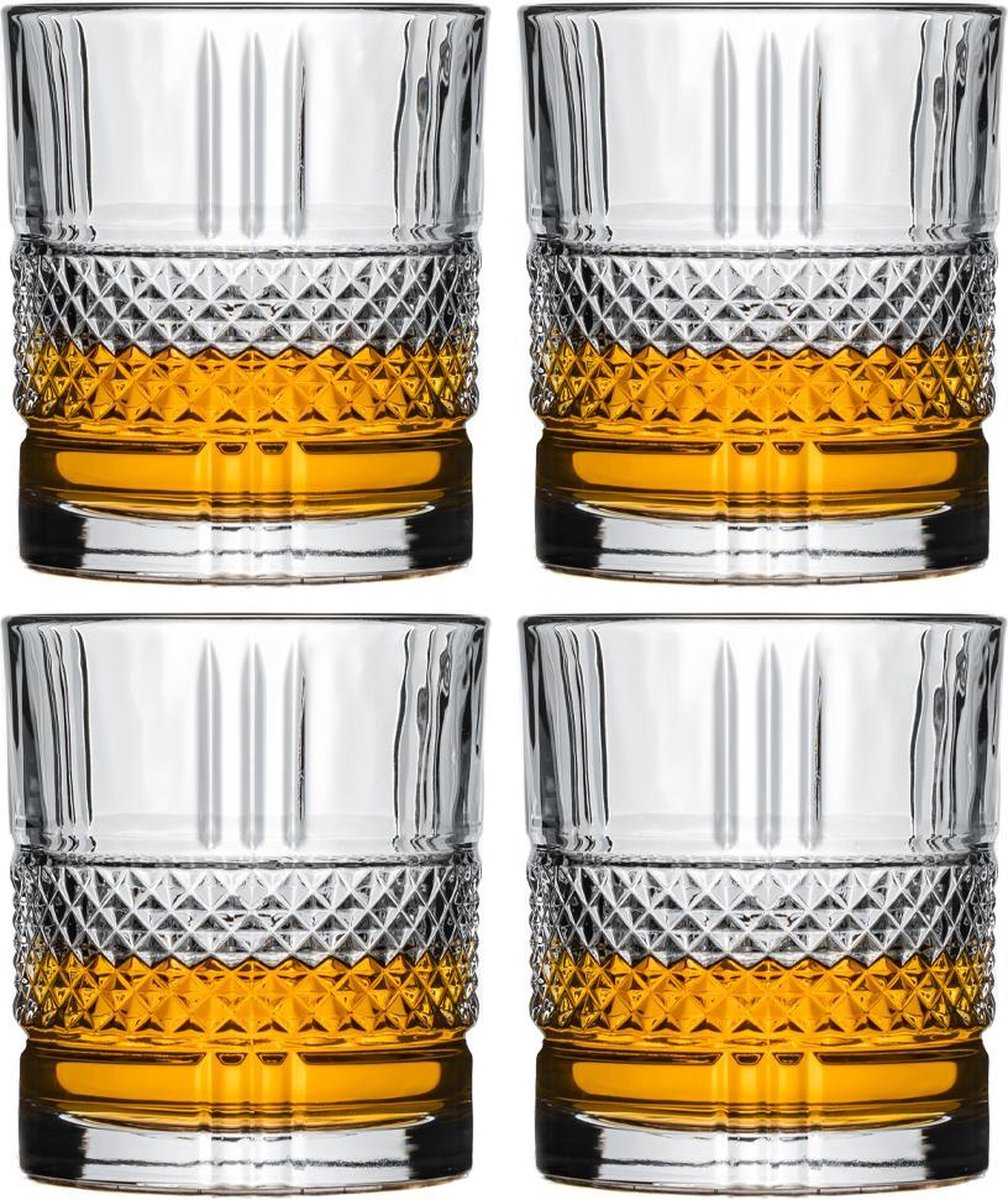 Jay Hill Whiskyglazen Monea 34 cl - 4 Stuks