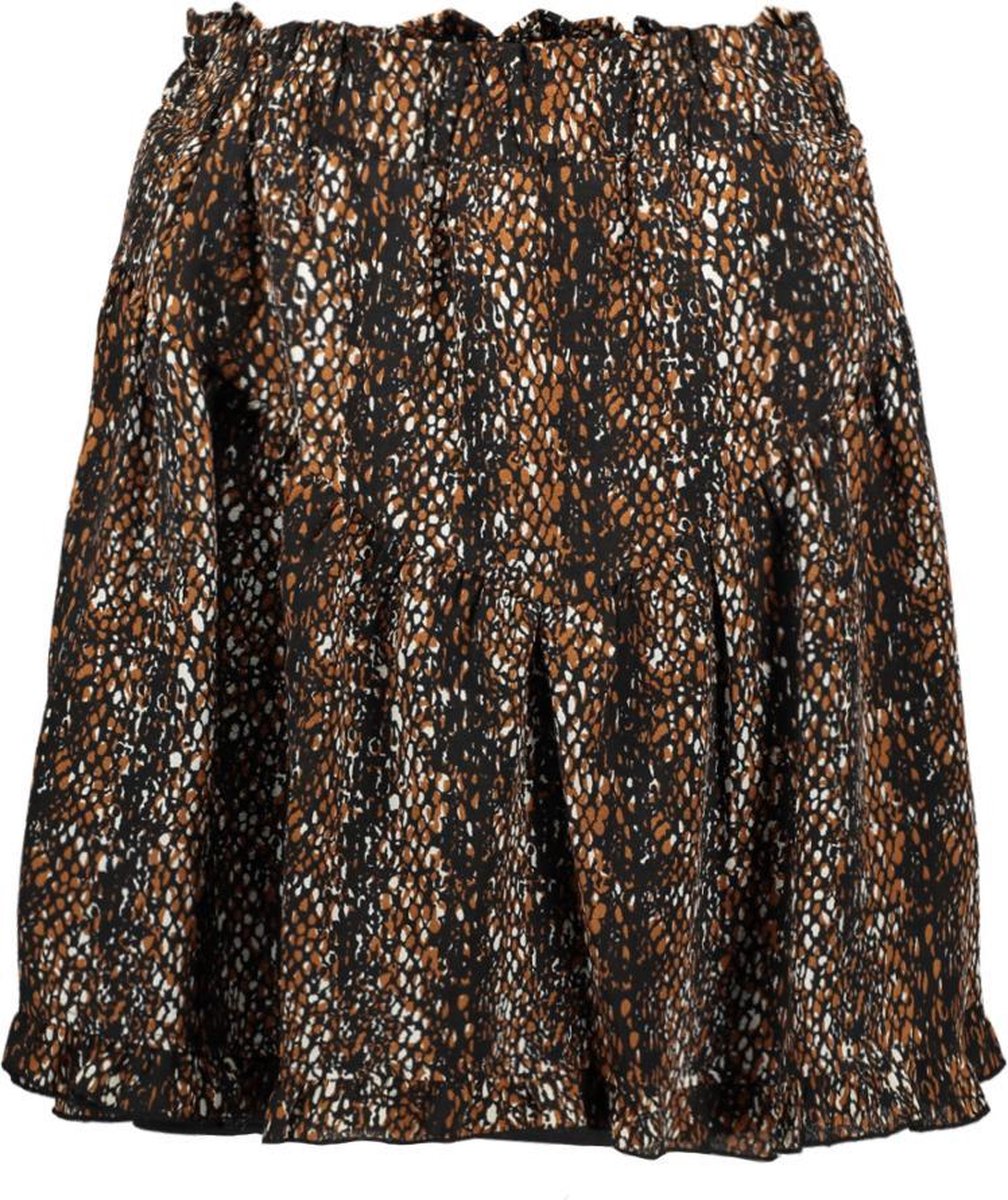 Short Ruffle Skirt Gn1707016w 171142 Brown