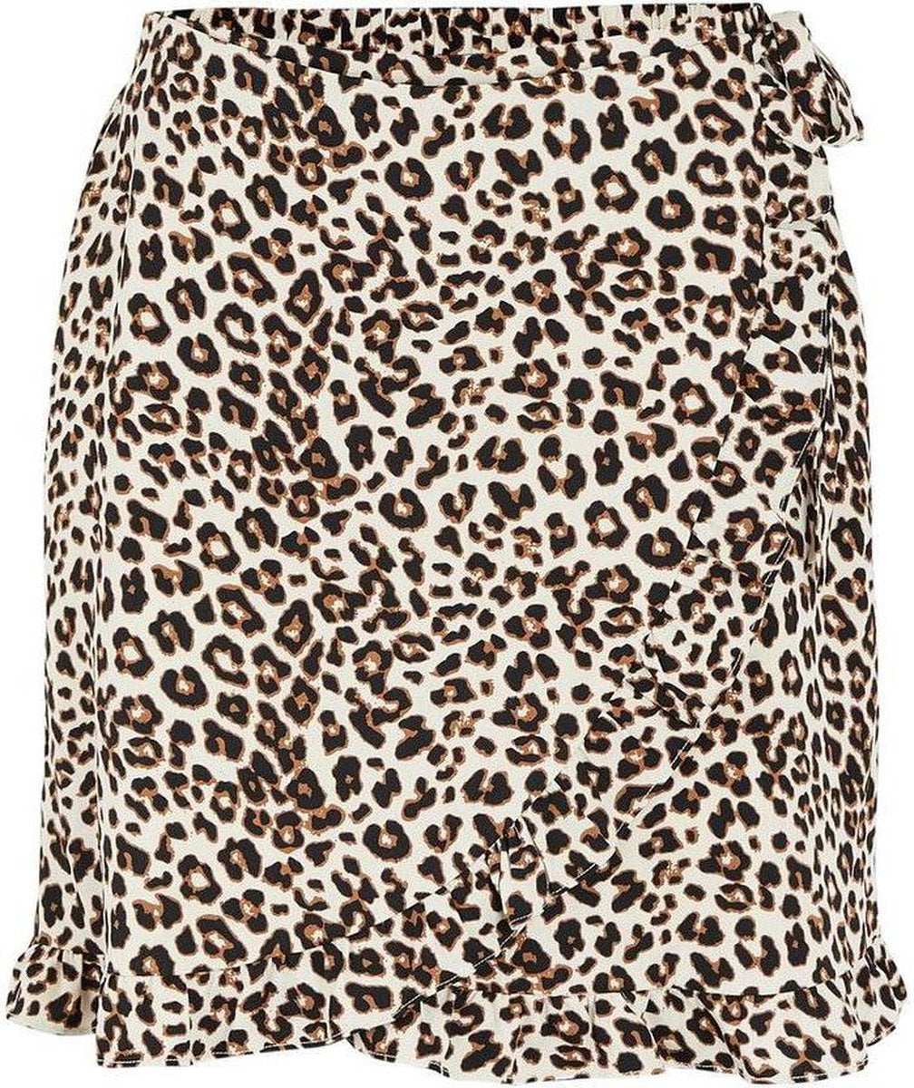 Pctina Mw Wrap Skirt 17113615 Black/leo