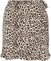 Pctina Mw Wrap Skirt 17113615 Black/leo