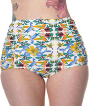 Banned Bikinibroekje -M- Shoreline Bloemen Multicolours