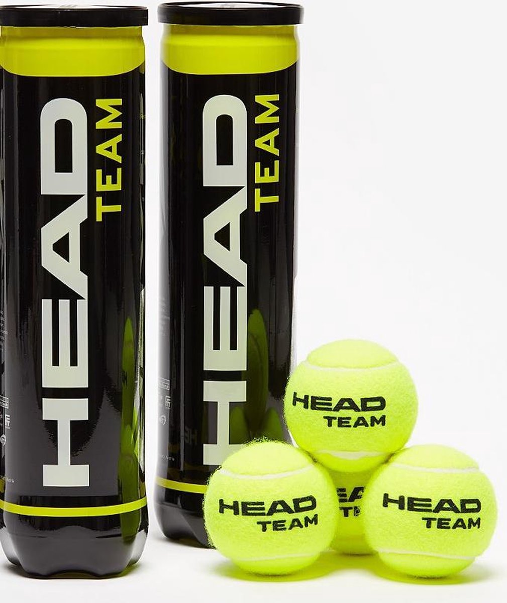 Head Team Tennisballen allcourt ballen 2 blikken = 8 ballen