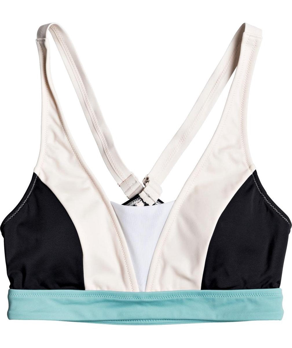 ROXY FITNESS CLBLK HALT SP BRA