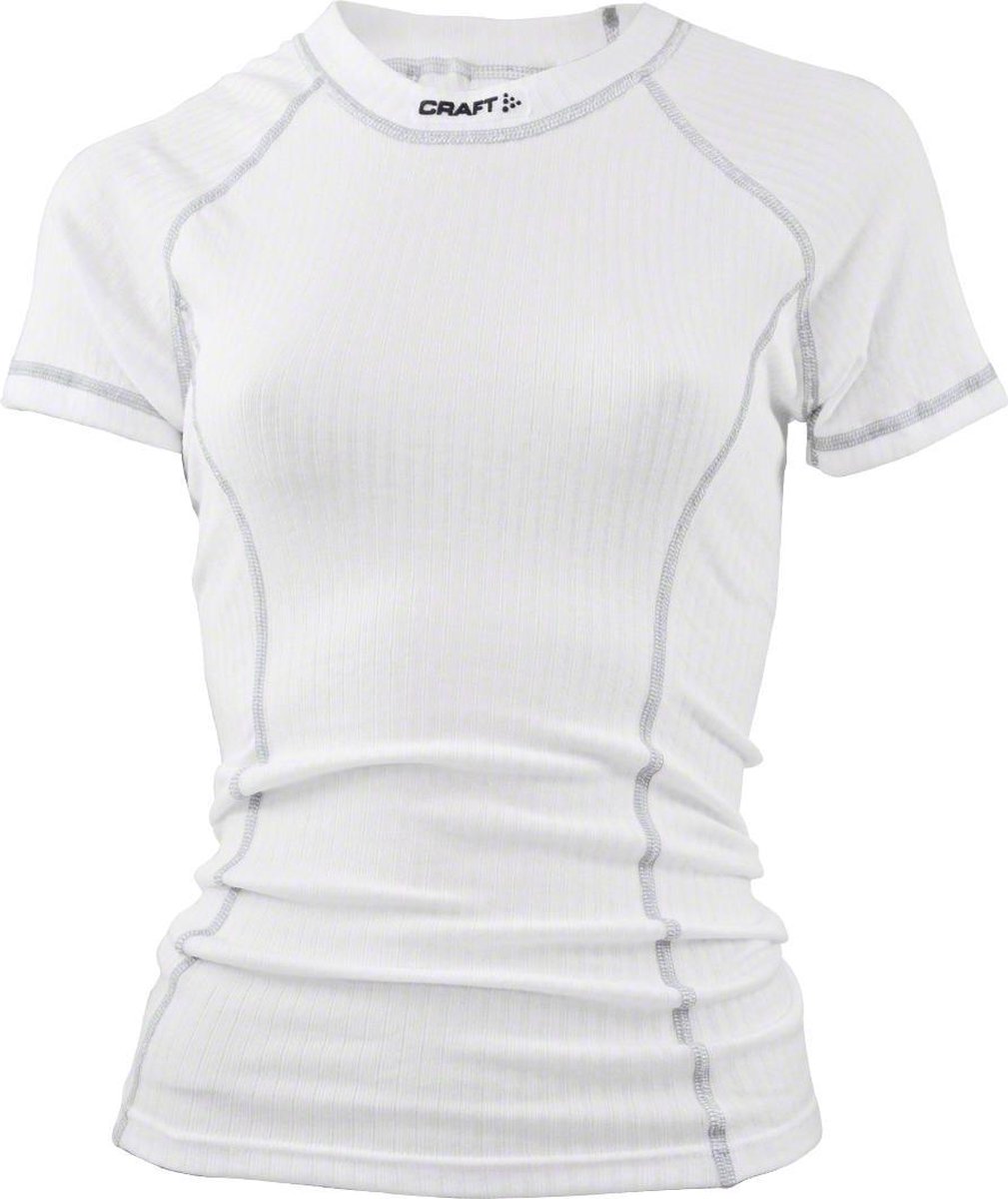 craft active womens shortsleeve - Sportshirt - Dames - Maat XS -Wit