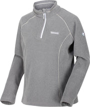 Kenger Fleece met honingraatpatroon en halve rits van Regatta voor Dames