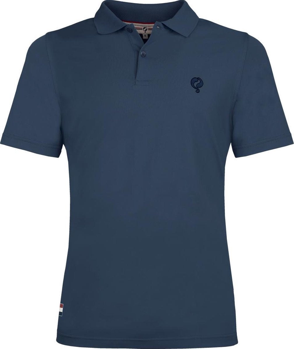 Heren Polo Approach - Denim Blauw