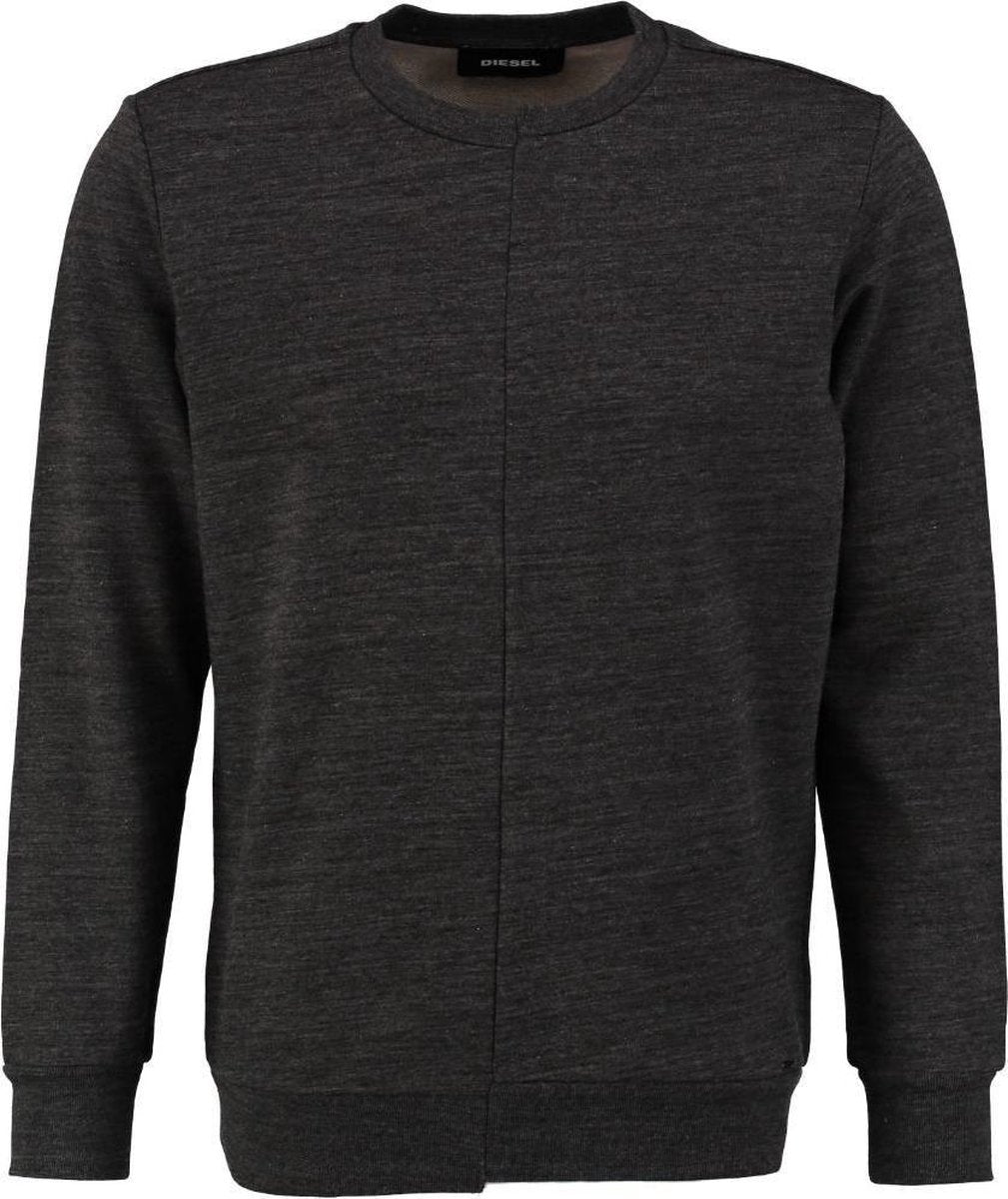 Diesel zachte donkergrijze sweater - valt ruim - Maat S